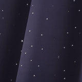 CORTINA OPACA COSMOS POLIESTER AZUL 140 X 260 CM