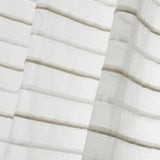 Visillo Quiet Poliester Blanco-gris 140 X 260 cm