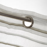 Visillo Quiet Poliester Blanco-gris 140 X 260 cm