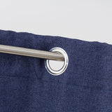 Cortina Opaca Noble Azul Marino 140 X 260 cm
