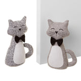 Tope para Puerta Peluche Gato 18 x 10 x 31cm