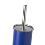 Escobillero Metal/pp Azul Marino 9,5 X 38,5 cm