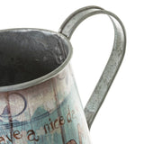 Regadera Decorativa de Zinc 23 x 11 x 12,5cm