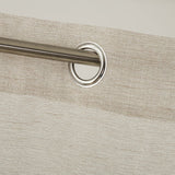 Cortina Linen Ii Poliester Natural 140 X 260 cm
