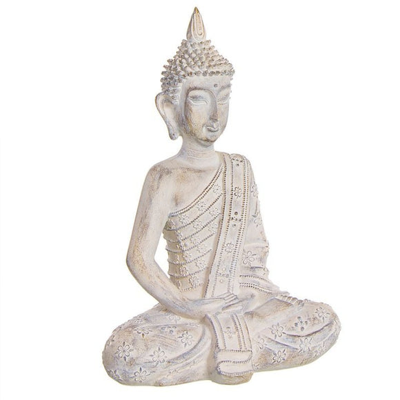 Figura Buda Sentado L Natural 28 x 19 x 41 cm