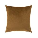 COJÍN VELVET 19 POLIESTER ORO 45 X 45 CM