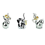 SET 3 PORTA ANILLOS ANIMAL
