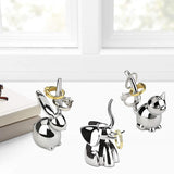 SET 3 PORTA ANILLOS ANIMAL