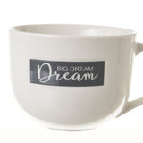 SET 4 TAZAS BOL DE PORCELANA 14 X 11 X 8,20 CM
