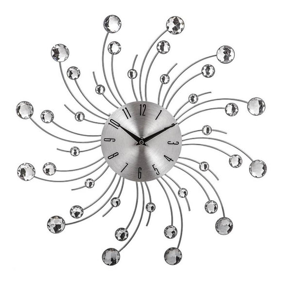Reloj de Pared con Brillante 45,5 x 45,5 x 4,5cm