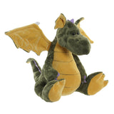 Peluche Dragon Verde de Poliester PP 37 x 36 x 32cm
