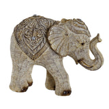 Figura Elefante de Resina Marrón