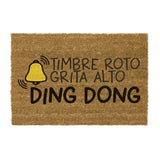 FELPUDO ANTIDESLIZANTE ''DING DONG'' 40 X 70 CM