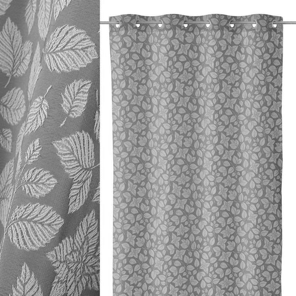 Cortina Cherry Poliester Gris 135 X 260 cm